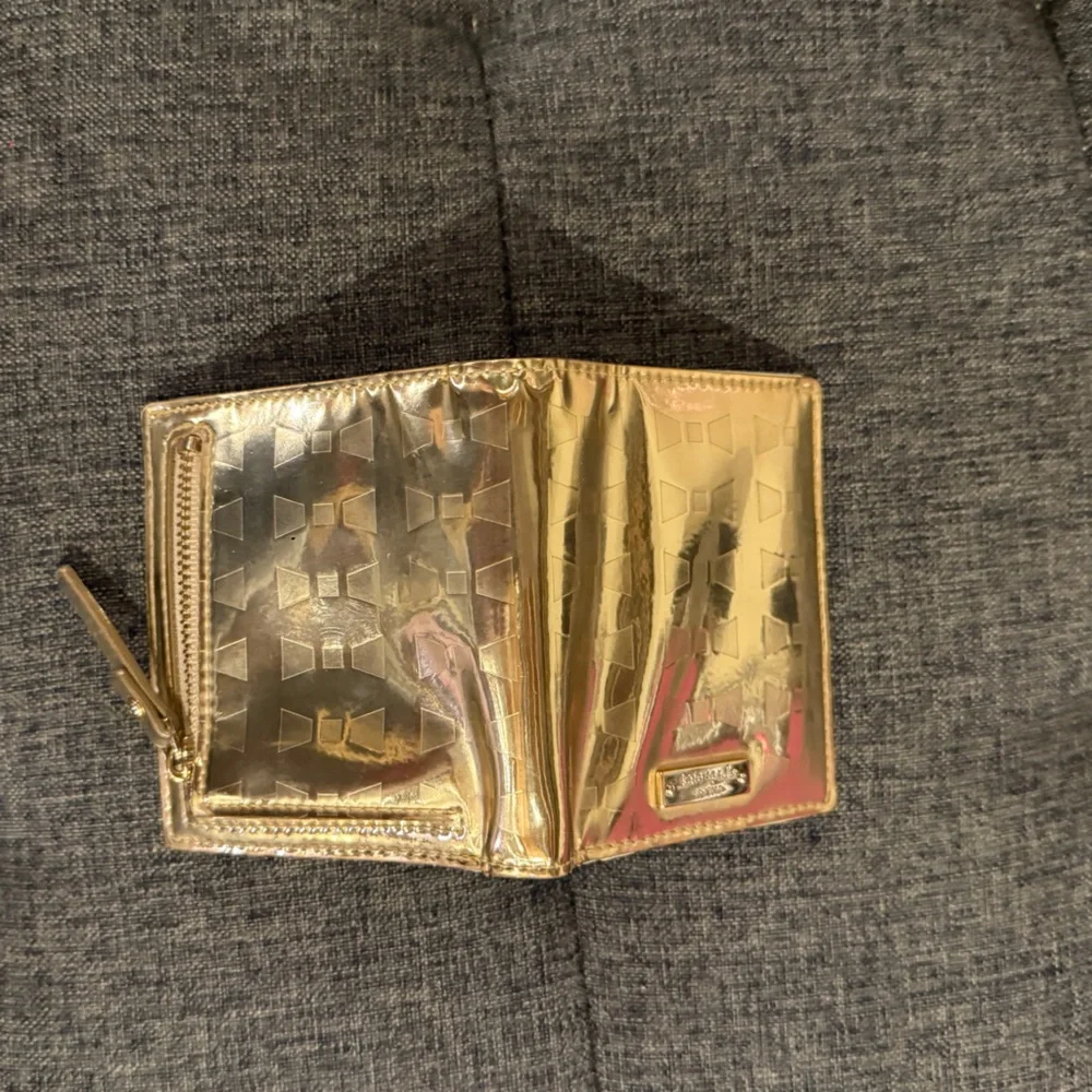 Kate Spade Gold Metallic Wallet - Picture 1 of 5